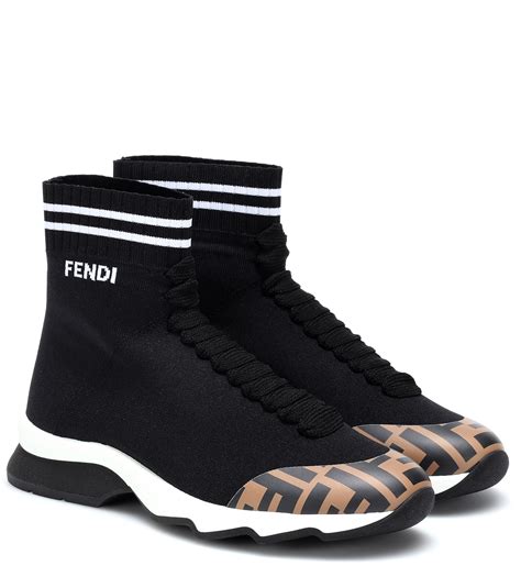 fendi sneakers boots|fendi sock sneakers women's.